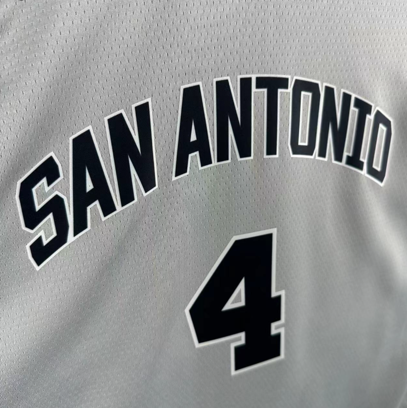 2026 NBA  San Antonio Spurs Edition  grey  4 #   FOX