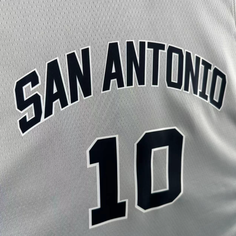 2026 NBA  San Antonio Spurs Edition  grey  10 #   SOCHAN