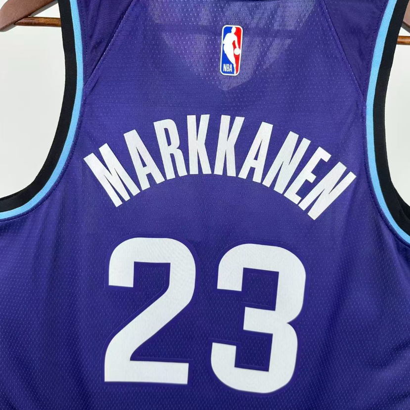 2026 NBA  Utah Jazz  Purple   23 # MARKKANEN