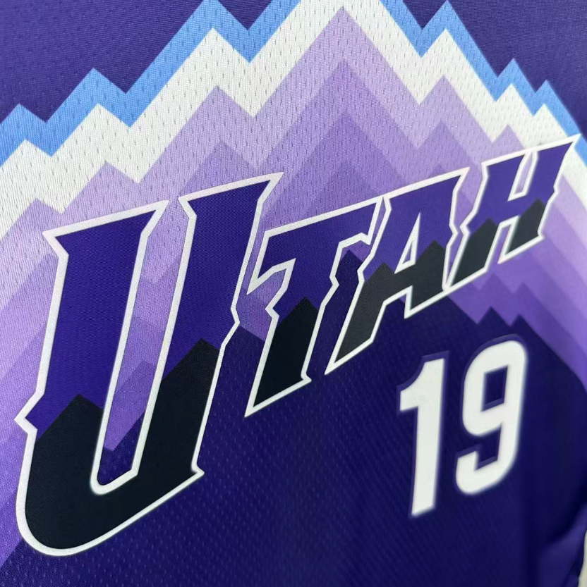 2026 NBA  Utah Jazz  Purple   19 # BAILEY