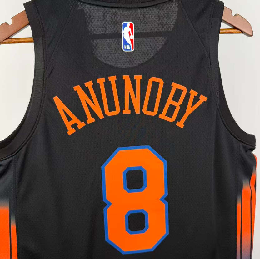2026 NBA New York Knicks Limited Edition  ANUNOBY 8#