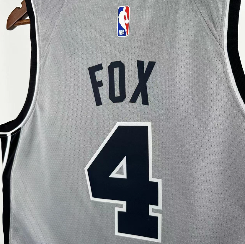 2026 NBA  San Antonio Spurs Edition  grey  4 #   FOX