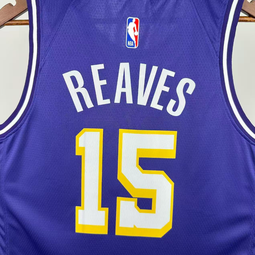 2026 NBA  Los Angeles Lakers   Jordan Brand   15 # REAVES