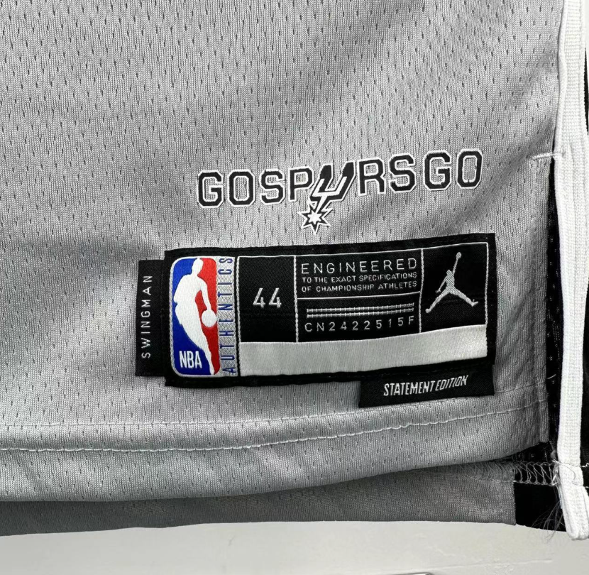 2026 NBA  San Antonio Spurs Edition  grey  10 #   SOCHAN