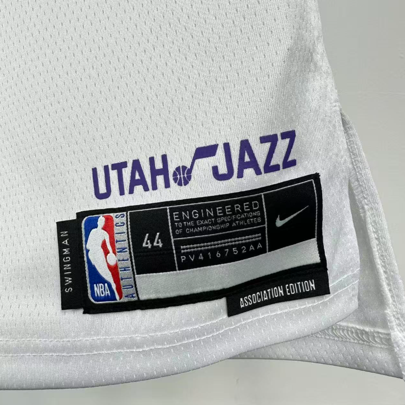 2026 NBA  Utah Jazz  White 23 # MARKKANEN