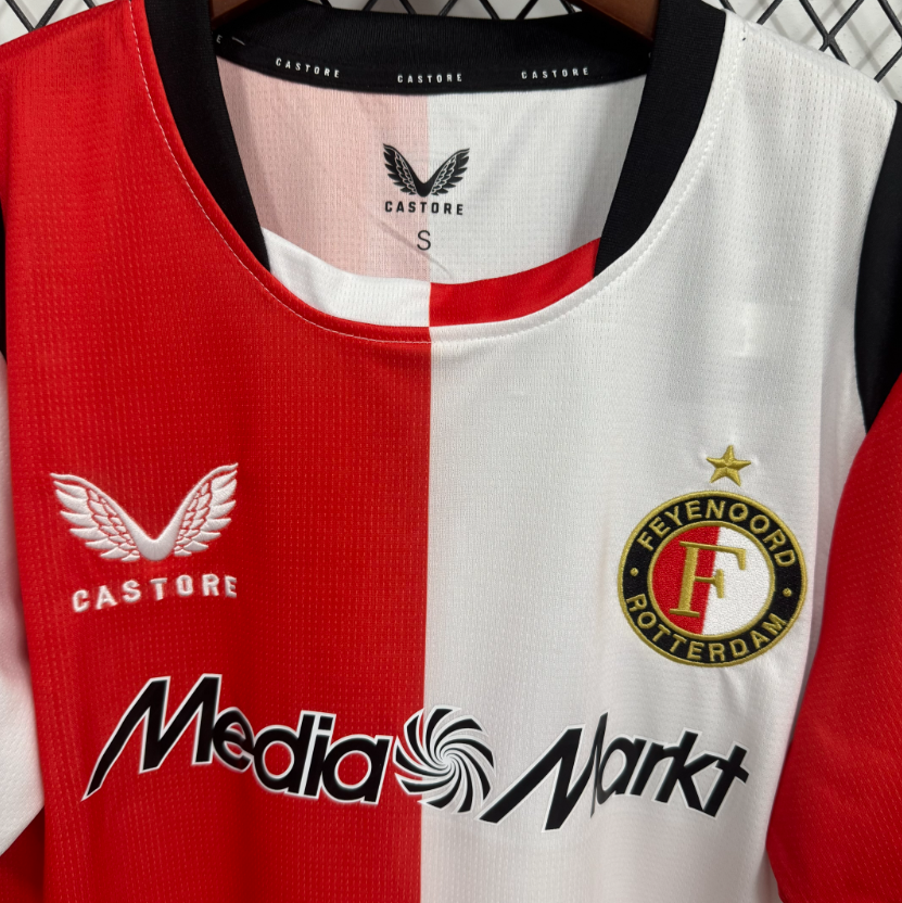 2026 2027   Feyenoord Home adult kit (shirt +short )   fan version soccer jersey