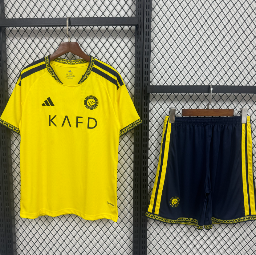 2026 2027 Al-Nassr FC Home Kids  kits Jersey