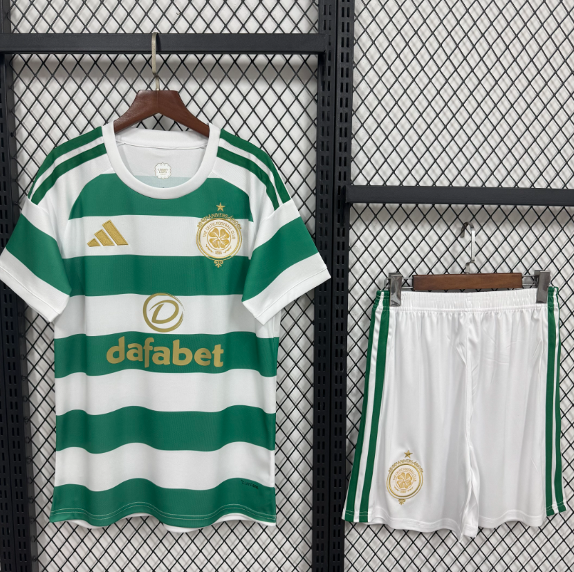 2026 2027  Celtic  home Kids  kits Jersey