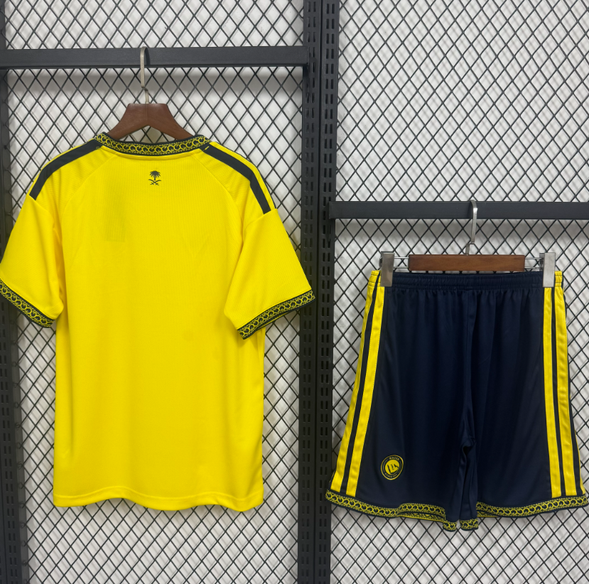 2026 2027 Al-Nassr FC Home Kids  kits Jersey
