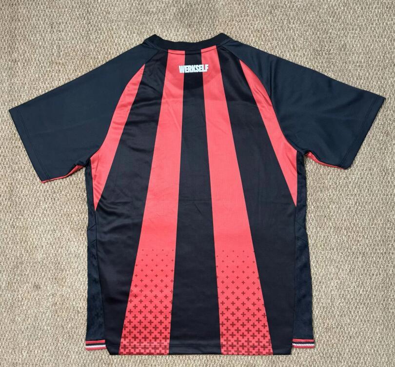 2026 2027  Leverkusen home Jersey Fan Version