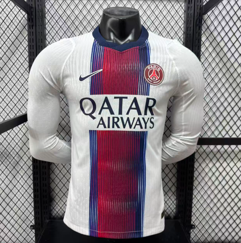 2026 2027 PSG  away Jersey Player Version long sleeves