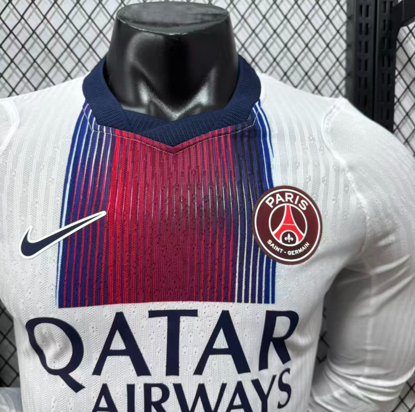 2026 2027 PSG  away Jersey Player Version long sleeves