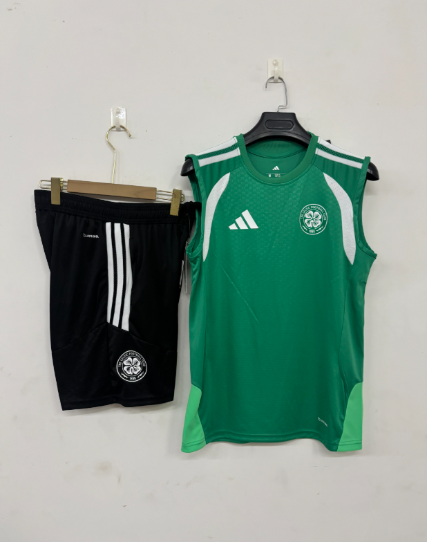2026 2027  Celtic  adult  tracksuit  training suit  Vest no sleeves set