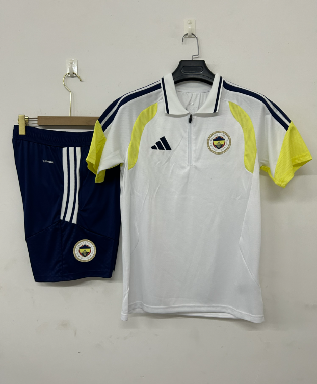 2026 2027 Fenerbahçe SK  adult  tracksuit  training suit  POLO  half zipper  short  sleeves