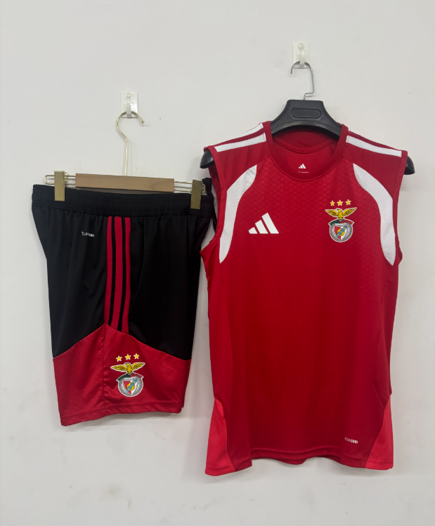2026 2027  Benfica  adult  tracksuit  training suit  Vest no sleeves set
