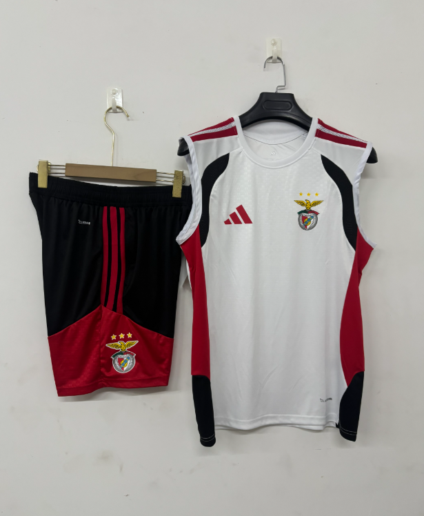 2026 2027  Benfica  adult  tracksuit  training suit  Vest no sleeves set