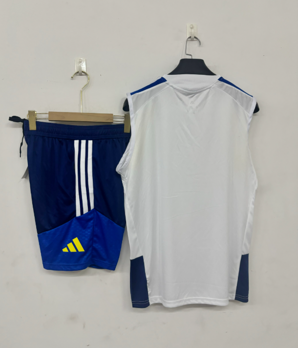 2026 2027  Boca Juniors adult  tracksuit  training suit  Vest no sleeves set