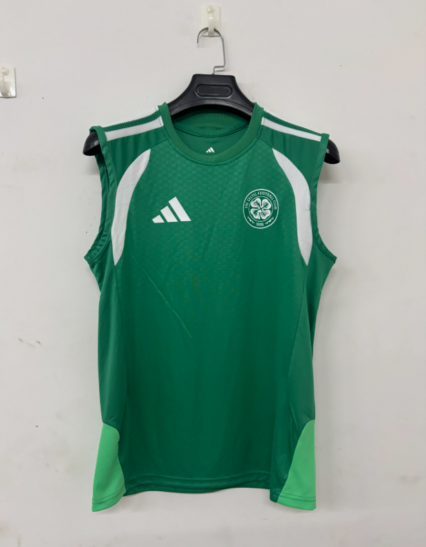 2026 2027  Celtic  adult  tracksuit  training suit  Vest no sleeves set