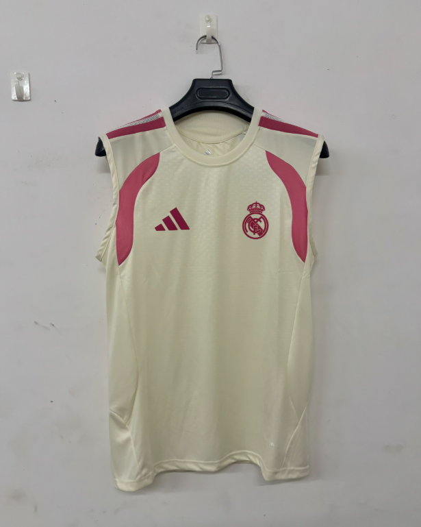 2026 2027  Real Madrid adult  tracksuit  training suit  Vest no sleeves set