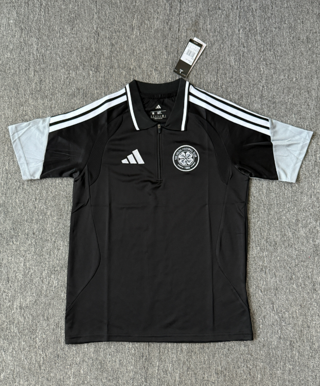 2026 2027 Celtic  adult  tracksuit  training suit  POLO  half zipper  short  sleeves