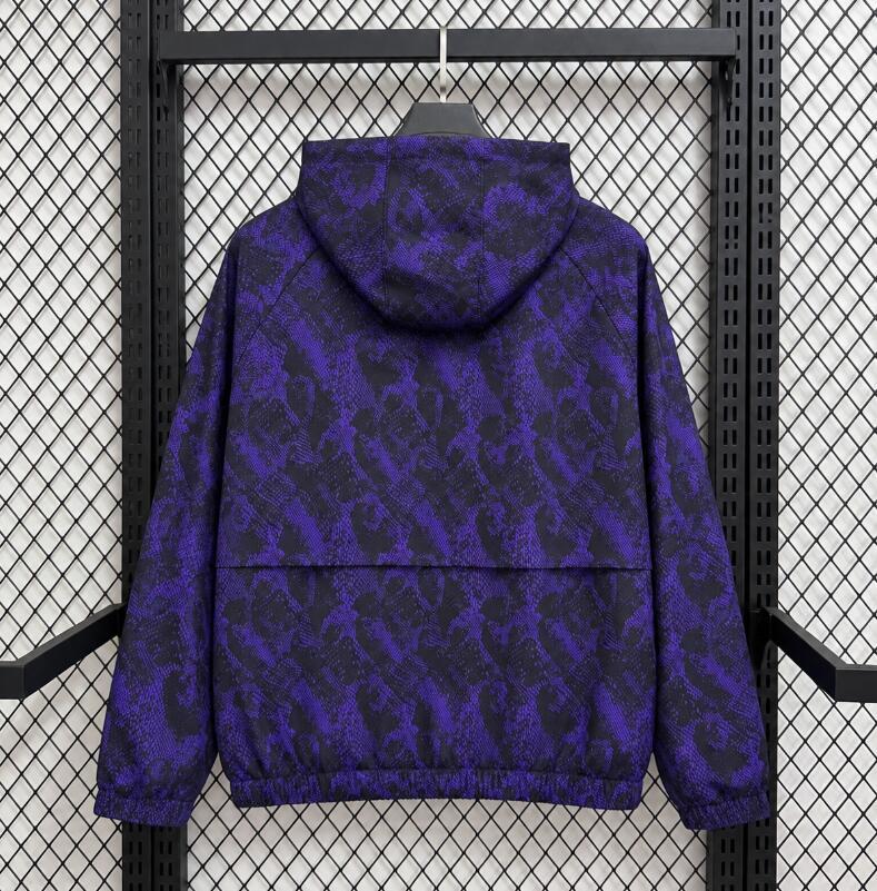 2026 2027 Barcelona windbreaker Purple  jacket soccer jersey