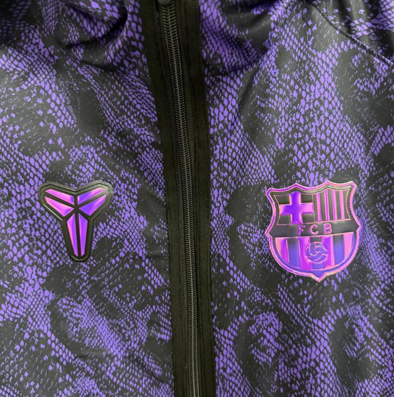 2026 2027 Barcelona windbreaker Purple  jacket soccer jersey