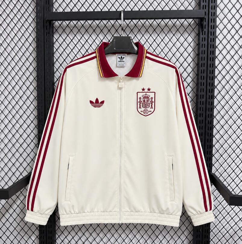 2 star 2026 2027 spain windbreaker jacket soccer jersey