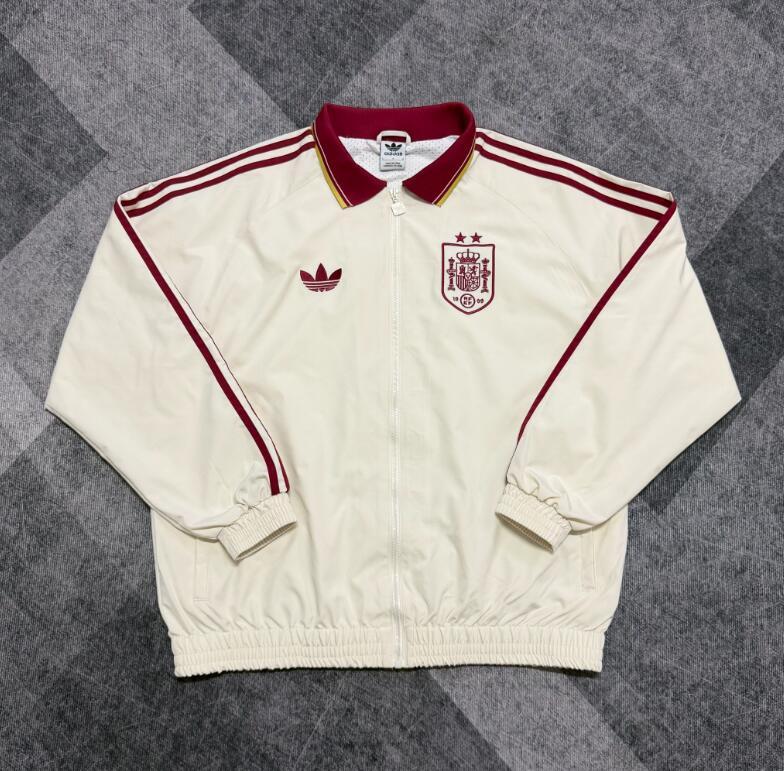 2 star 2026 2027 spain windbreaker jacket soccer jersey