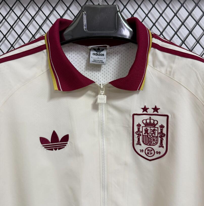 2 star 2026 2027 spain windbreaker jacket soccer jersey