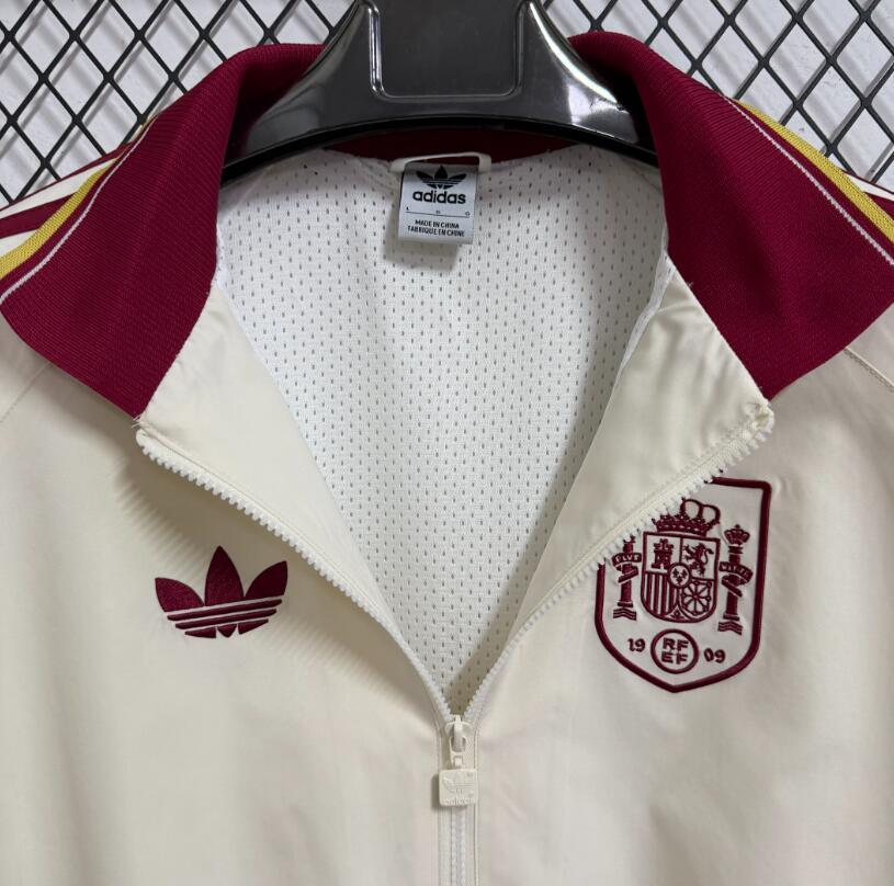 2 star 2026 2027 spain windbreaker jacket soccer jersey