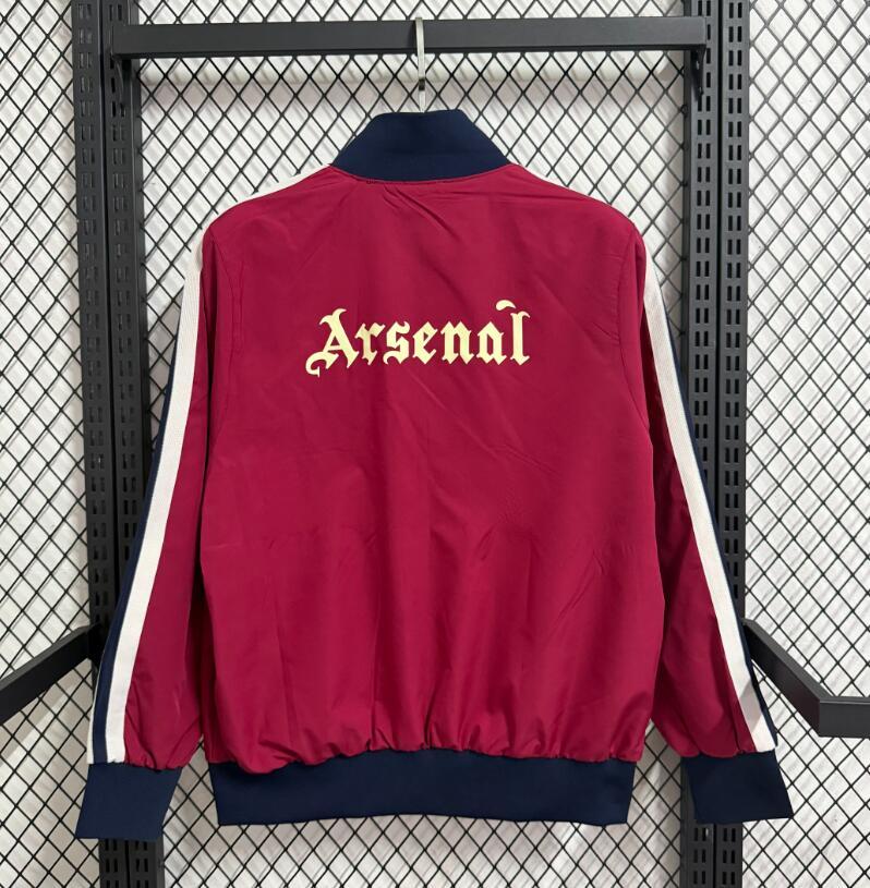 2026 2027  Arsenal windbreaker retro red  jacket soccer jersey