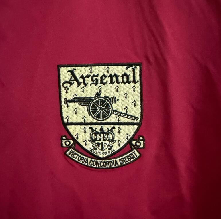 2026 2027  Arsenal windbreaker retro red  jacket soccer jersey