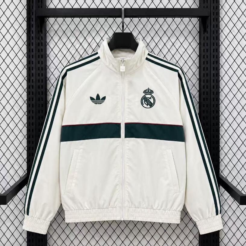 2026 2027 Real Madrid windbreaker jacket soccer jersey