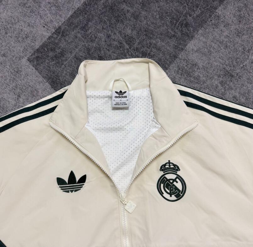 2026 2027 Real Madrid windbreaker jacket soccer jersey