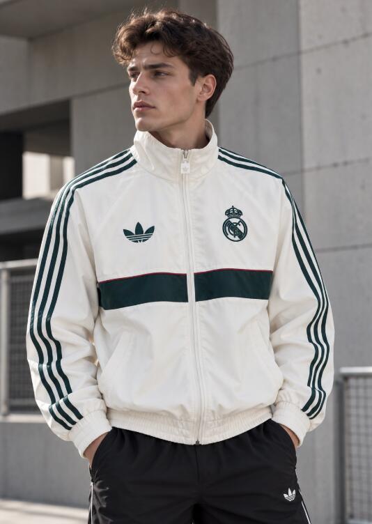2026 2027 Real Madrid windbreaker jacket soccer jersey