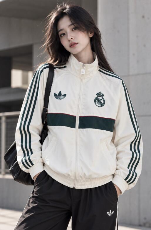 2026 2027 Real Madrid windbreaker jacket soccer jersey