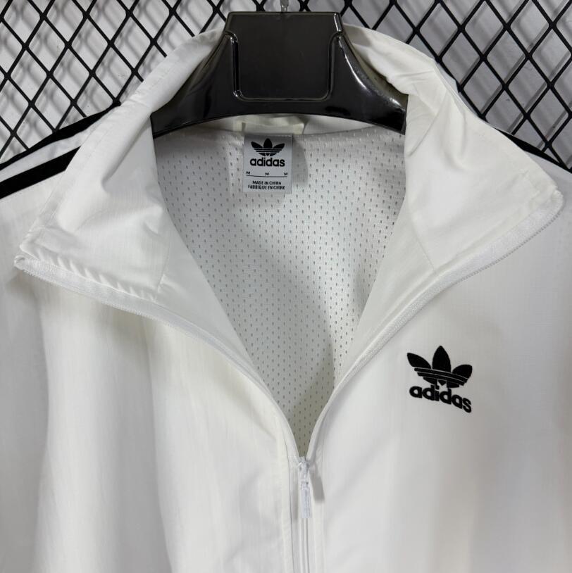 2026 2027  AD windbreaker  white jacket  soccer jersey