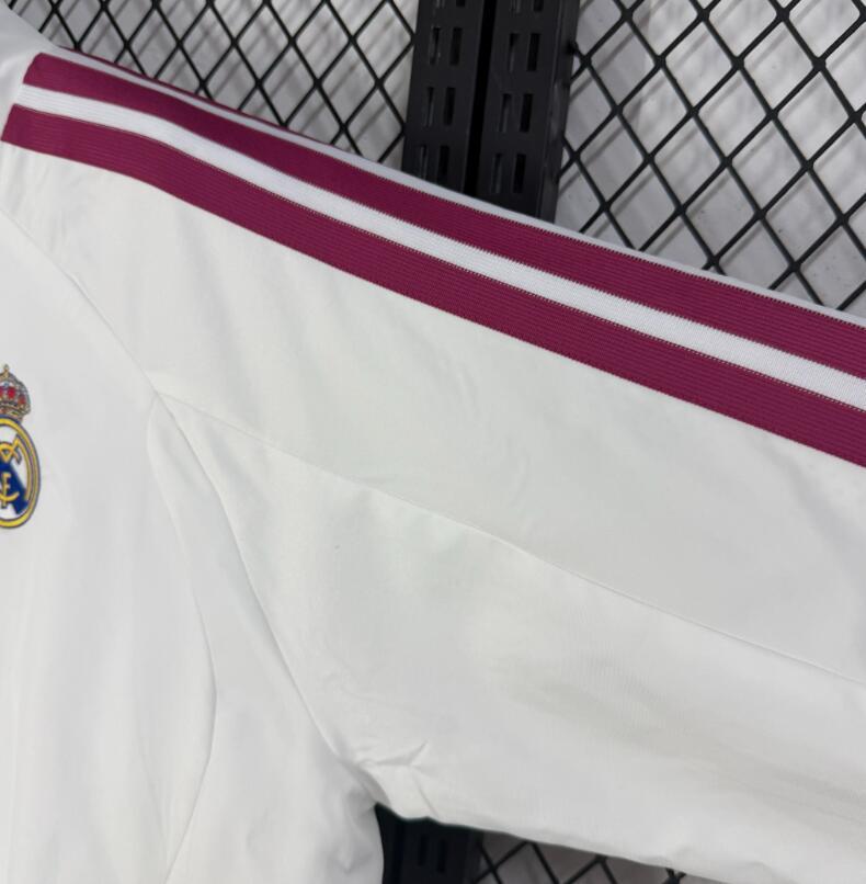 2026 2027 Real Madrid windbreaker whitejacket soccer jersey