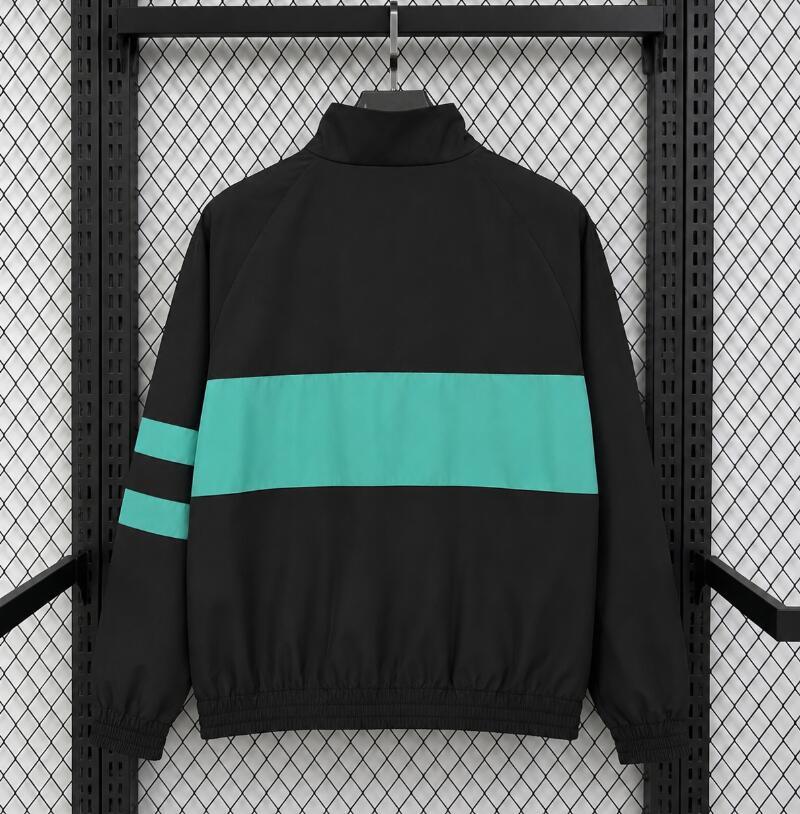 2026 2027 Barcelona windbreaker black jacket soccer jersey