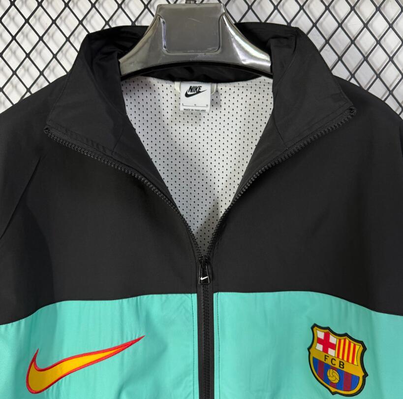2026 2027 Barcelona windbreaker black jacket soccer jersey
