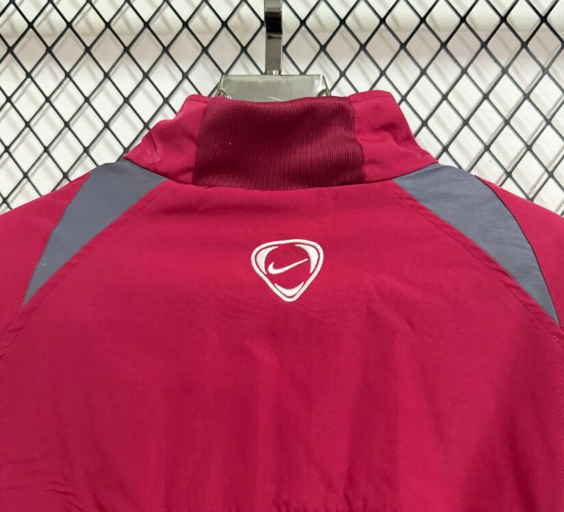 2026 2027  Arsenal windbreaker retro red  jacket soccer jersey