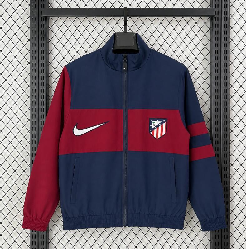 2026 2027 Atletico Madrid windbreaker blue  jacket soccer jersey