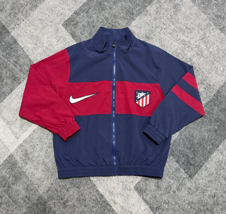 2026 2027 Atletico Madrid windbreaker blue  jacket soccer jersey
