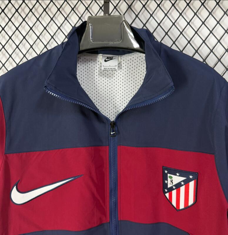 2026 2027 Atletico Madrid windbreaker blue  jacket soccer jersey