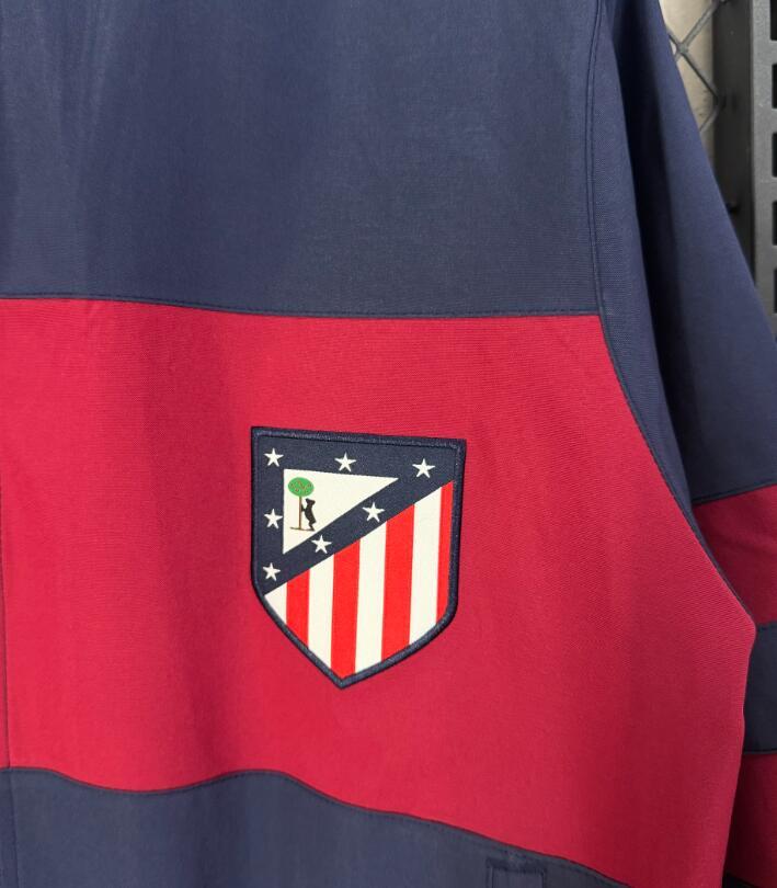2026 2027 Atletico Madrid windbreaker blue  jacket soccer jersey