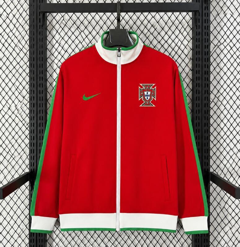 2026 2027 Portugal  windbreaker red  jacket soccer jersey