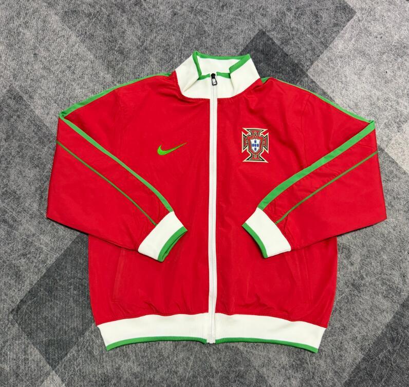 2026 2027 Portugal  windbreaker red  jacket soccer jersey