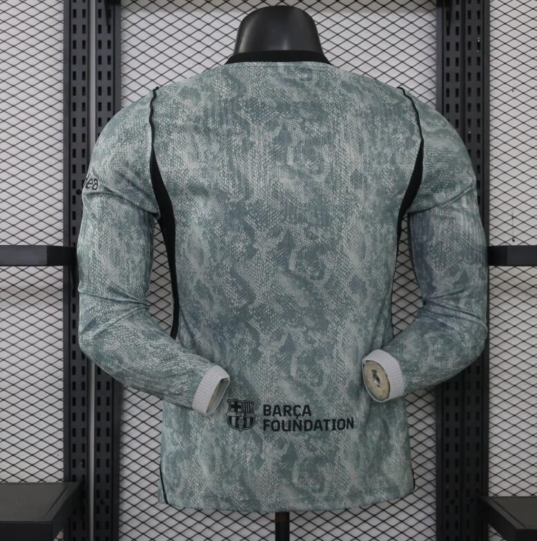 2026 2027 Barcelona  gk Jersey Player Version  Long sleeves