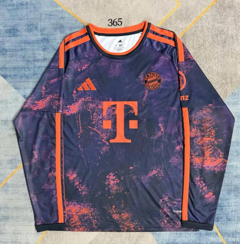 2026 2027  Bayern Munich 3rd Fan Version long  Jersey