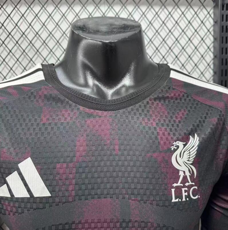 2026 2027 Liverpool 3rd Jersey Player Version long sleeves